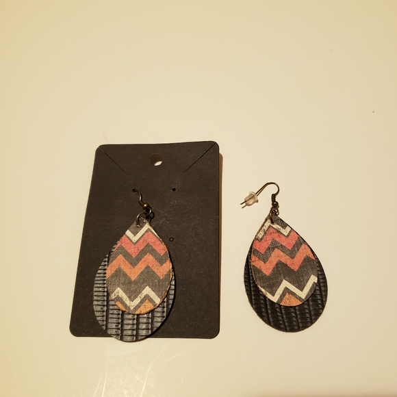 Teardrop Earrings - Picture 2 of 3
